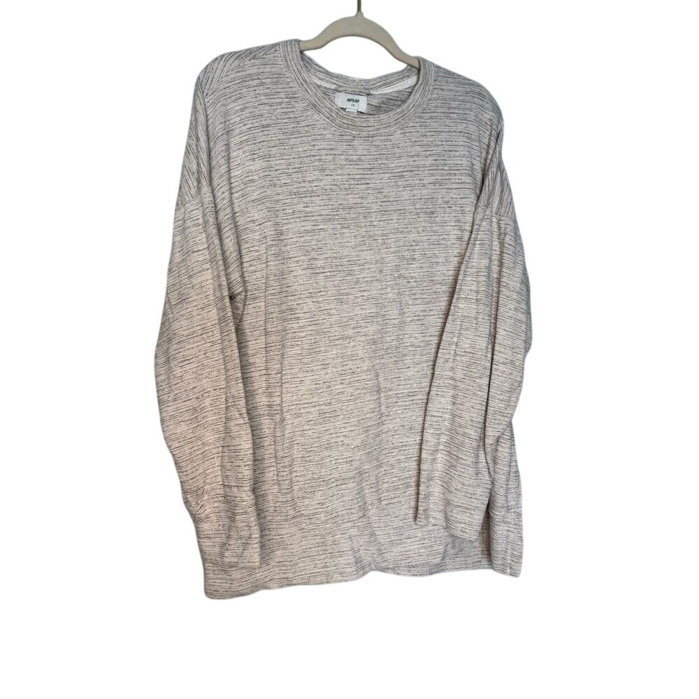 Aerie heathered grey tunic sweater‎ top
